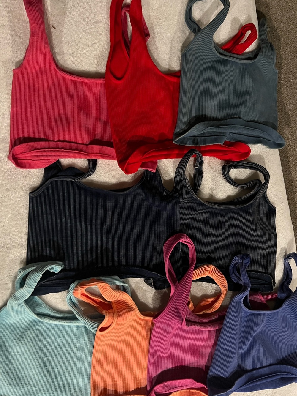 NEW- 🌺free people happiness run square neck crop
